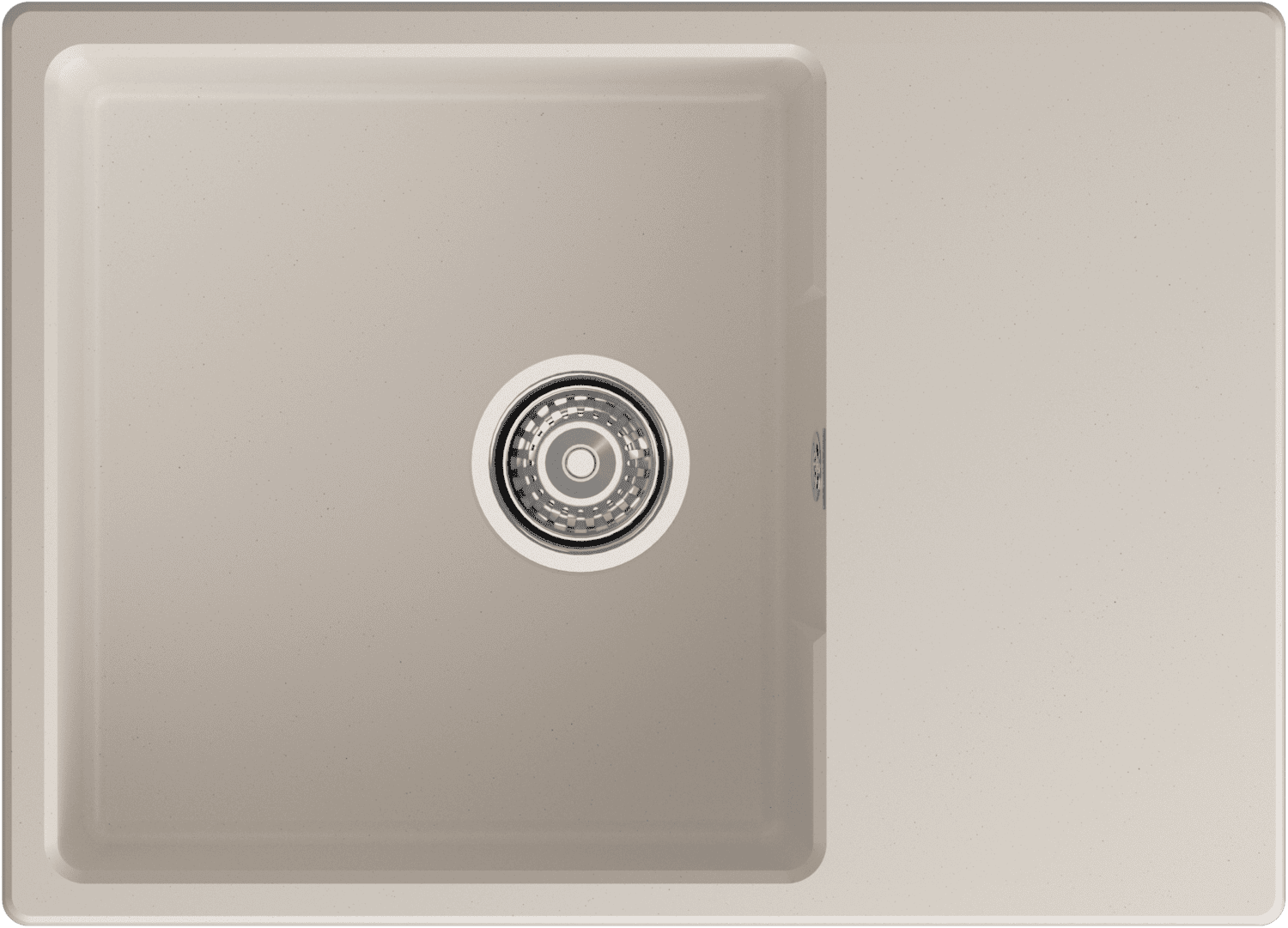 Кухонная мойка GRANFEST URBAN UR-668L белый