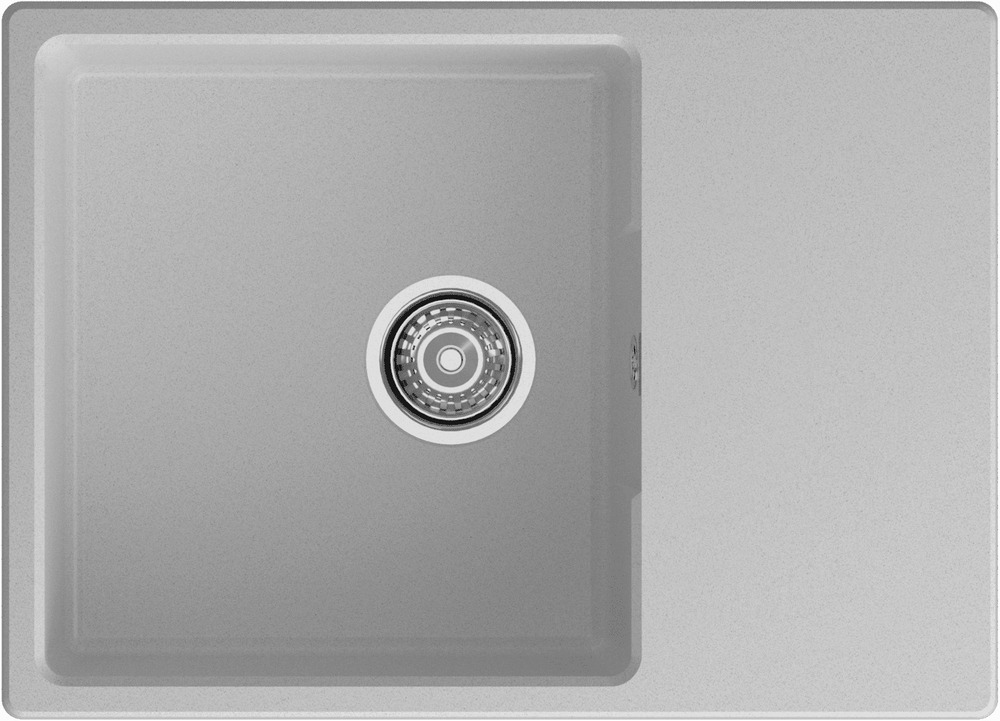 Кухонная мойка GRANFEST URBAN UR-668L серый