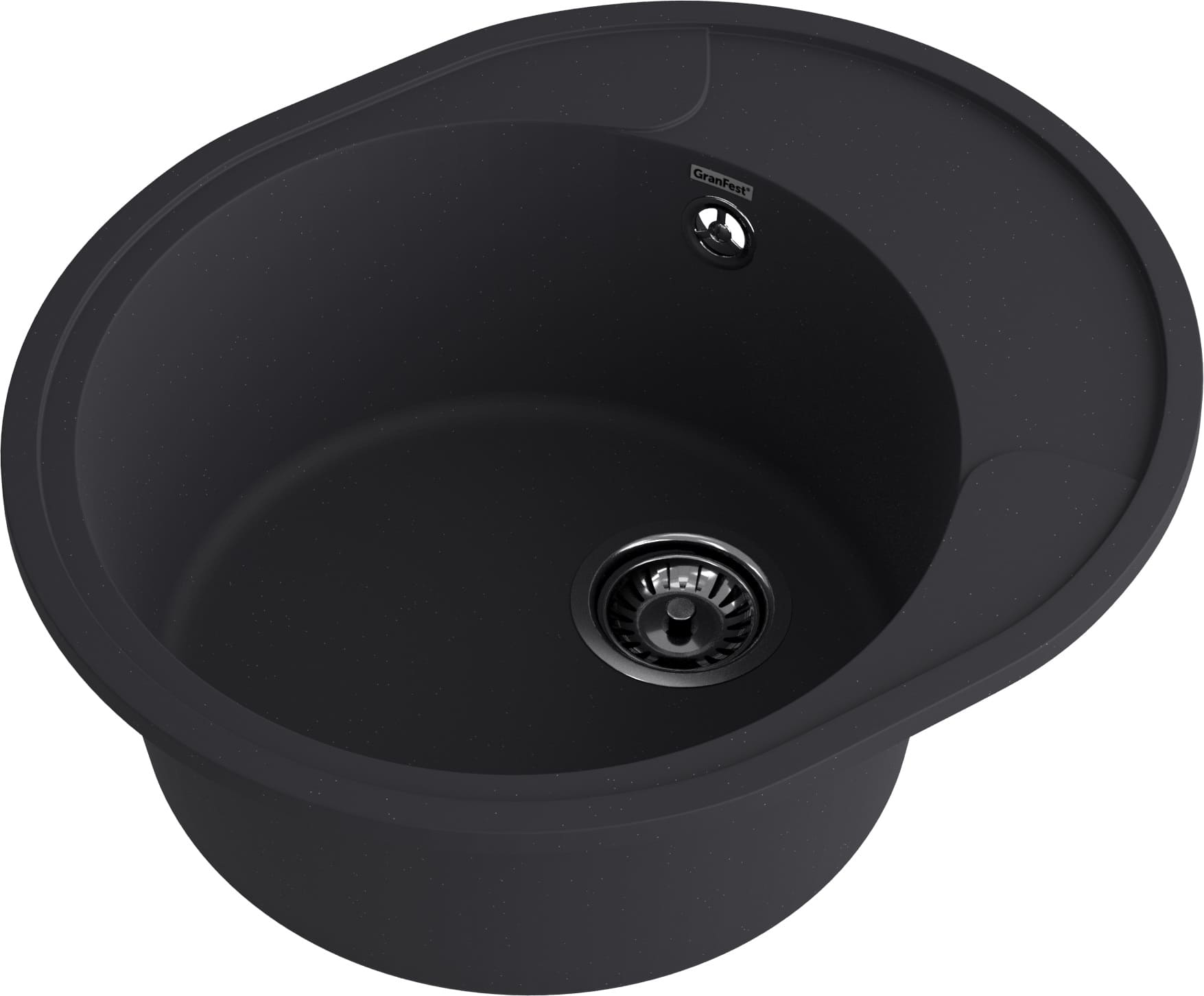 Кухонная мойка GRANFEST URBAN UR-857L черный