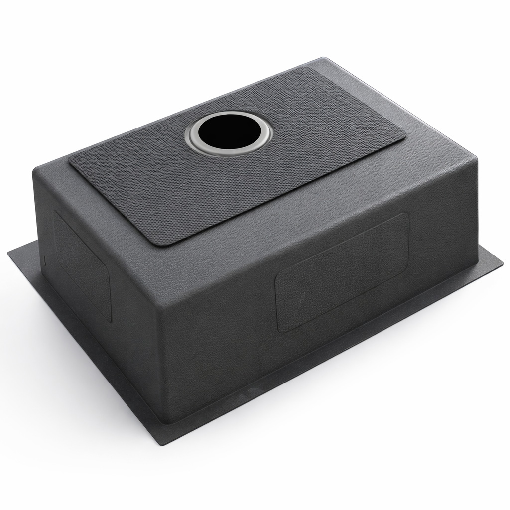 Кухонная мойка из нержавейки BLANTEK FS-5848H Honeycomb ECO