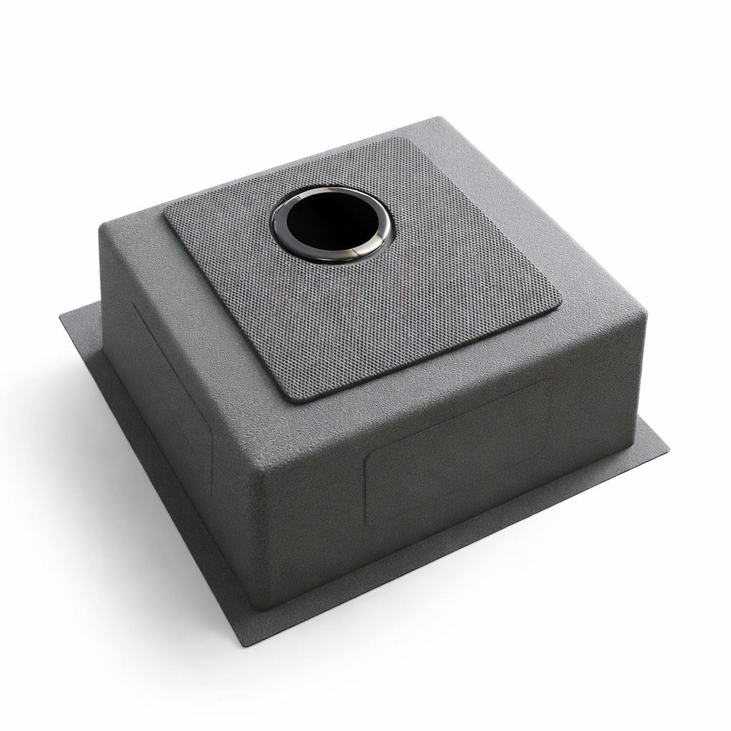 Кухонная мойка из нержавейки BLANTEK LS-5050ST Stone texture