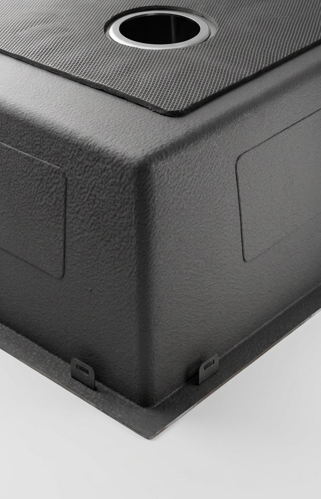 Кухонная мойка из нержавейки BLANTEK LS-5050ST Stone texture