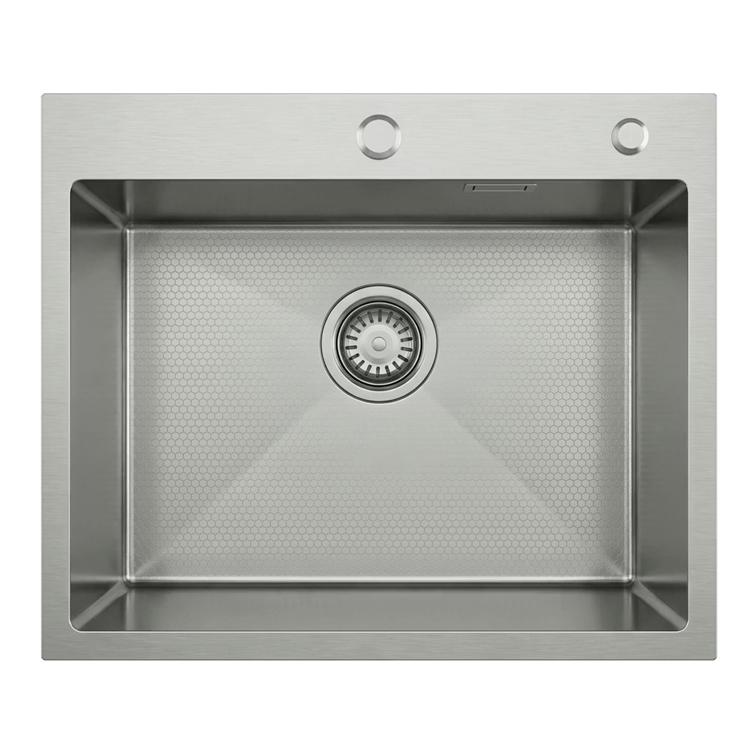 Кухонная мойка из нержавейки BLANTEK LS-5848H Honeycomb