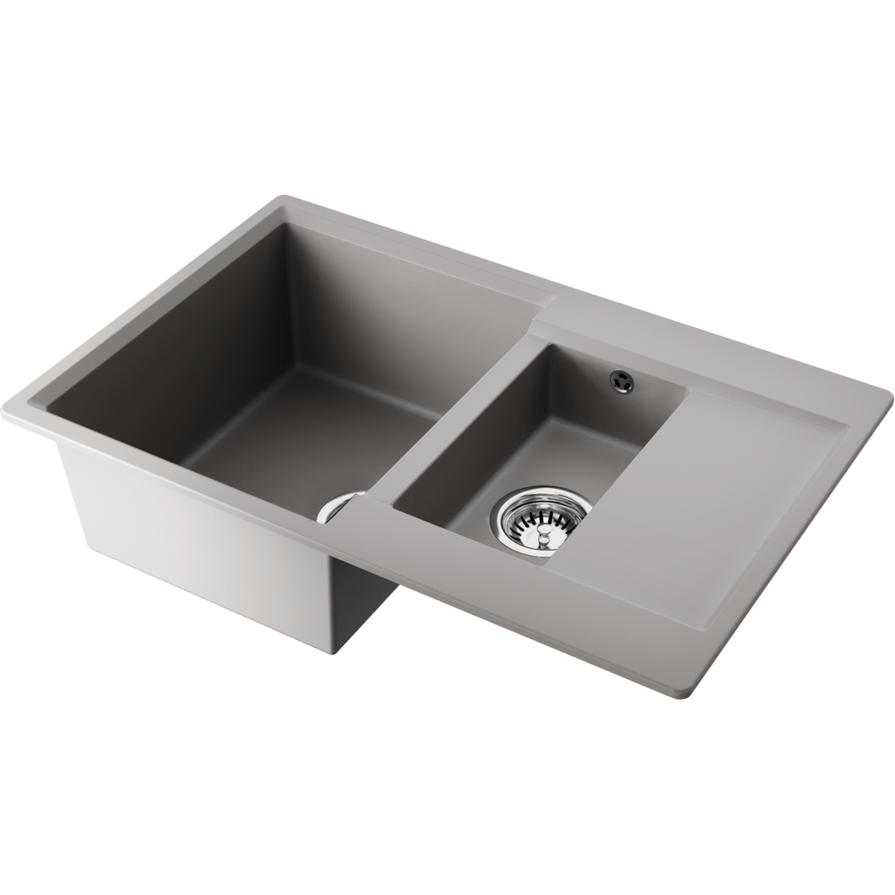 Кухонная мойка Omoikiri Daisen 78-2-GR Artgranit/leningrad grey