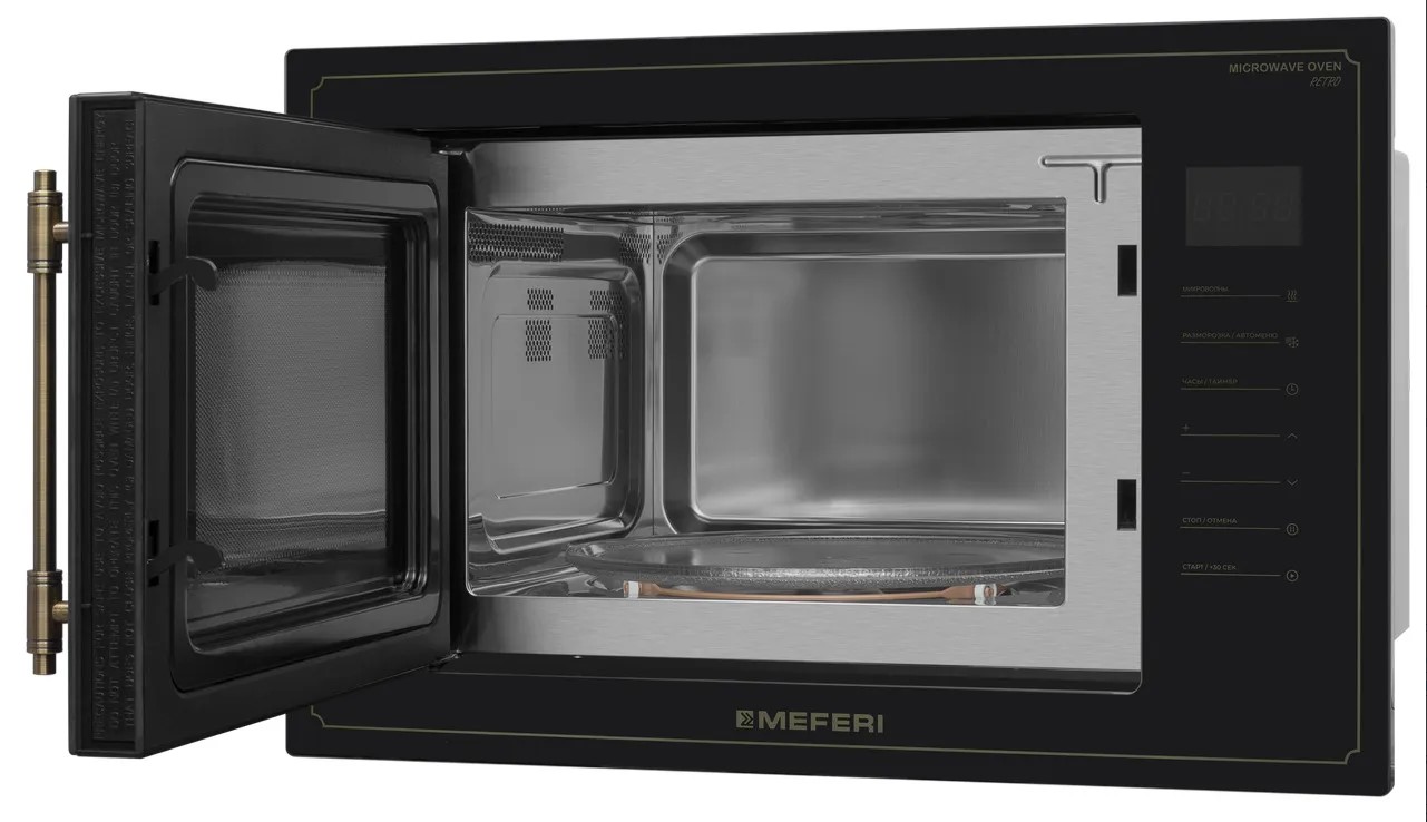 Микроволновая печь MEFERI MMO6025BK RETRO