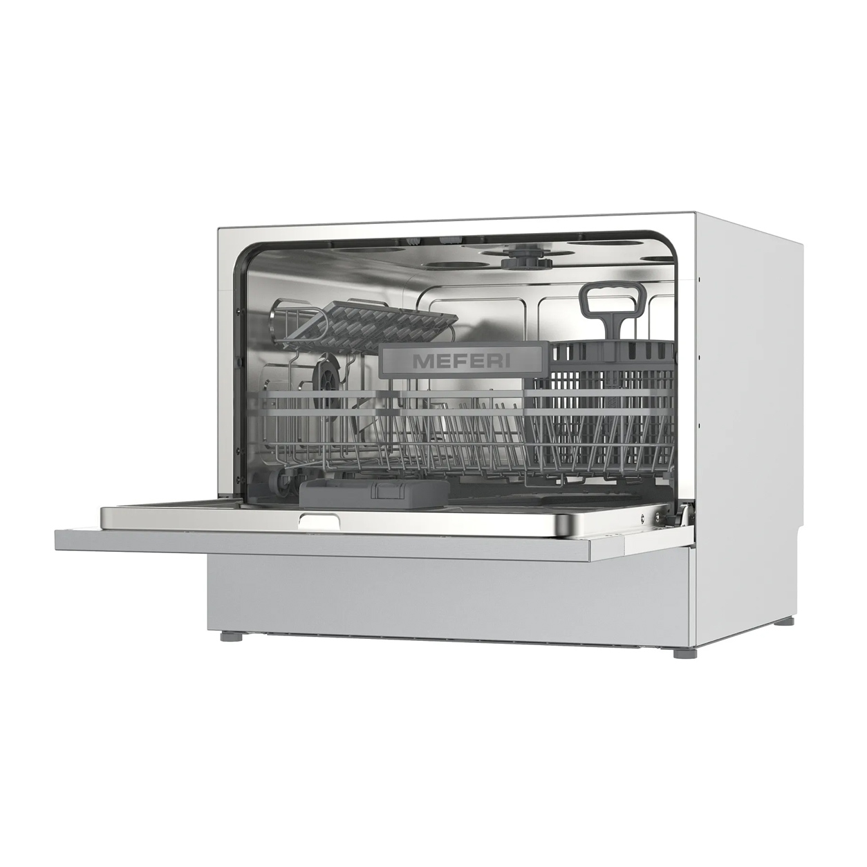 Посудомоечная машина MEFERI MDW4581IX FS COMPACT POWER (отдельностоящая)