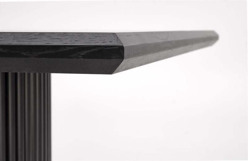 Стол обеденный HALMAR BOLERO черный дуб/черный 160-250/90