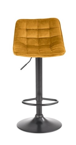 Стул барный HALMAR H95 горчичный/черный