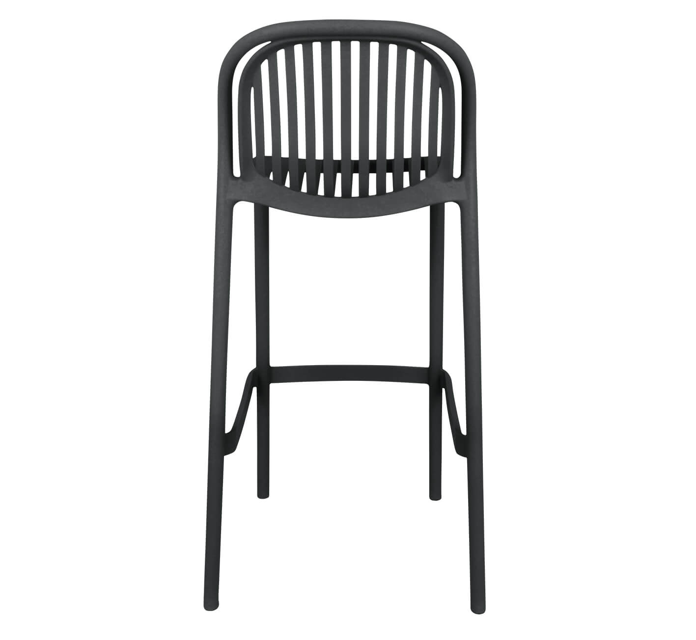 Стул барный Sheffilton SHT-S182-1 серый