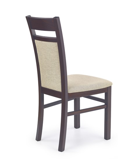 Стул HALMAR GERARD 2 темный орех/TORENT BEIGE