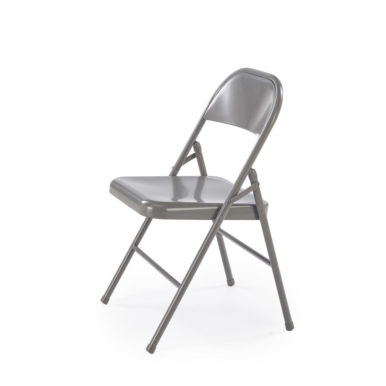 Стул HALMAR K565 серый, складной
