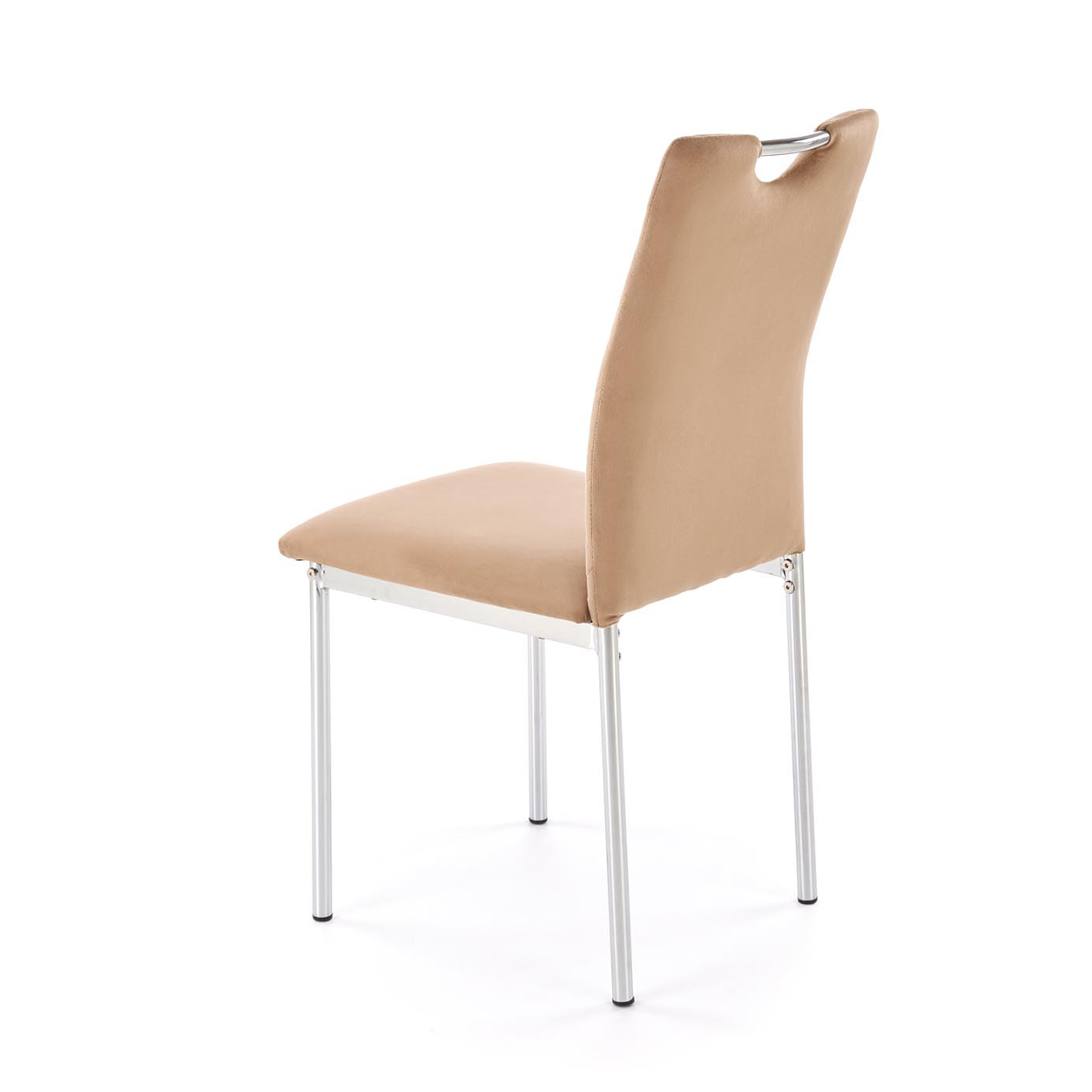 Стул HALMAR K578 бежевый/хром