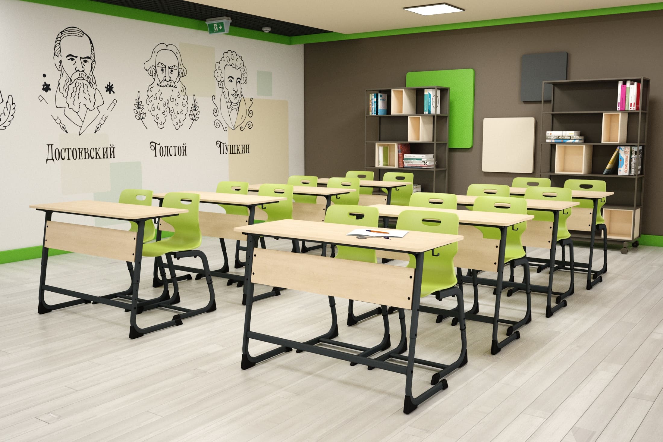 Стул Sheffilton SHT-S-TN22/5-7 а5-7 мятный/антрацит