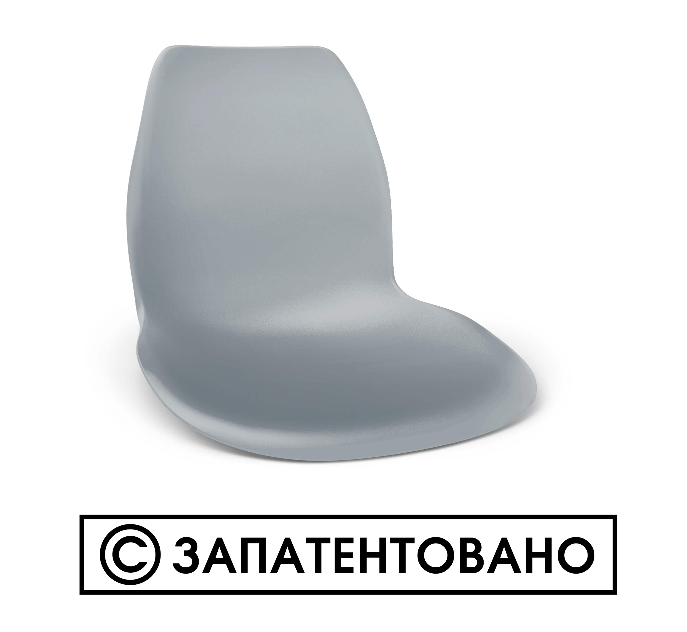Стул Sheffilton SHT-ST29-CN4/S130 HD серый/темный графит/хром лак
