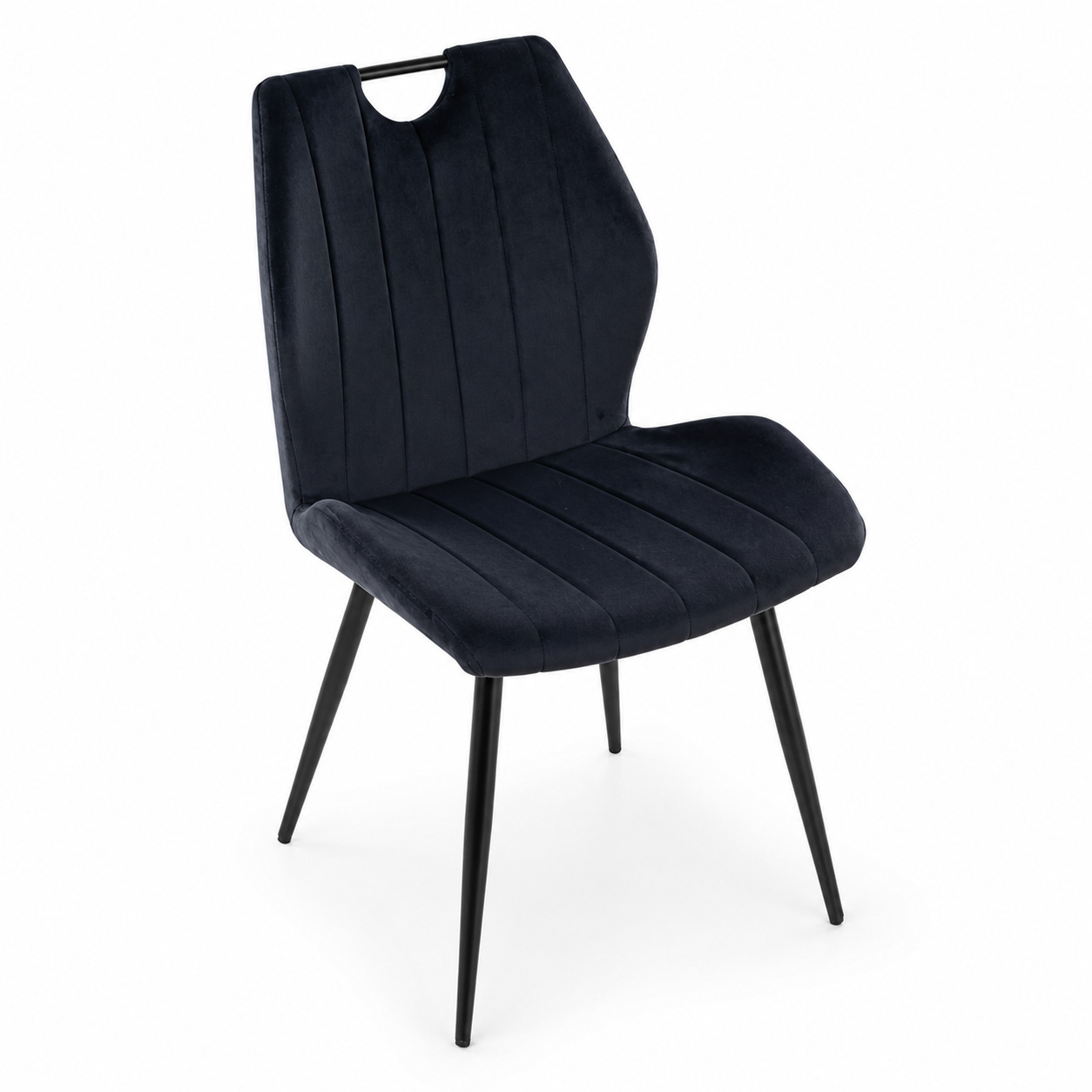 Стул SIGNAL ARCO Velvet Bluvel 19 черный/черный
