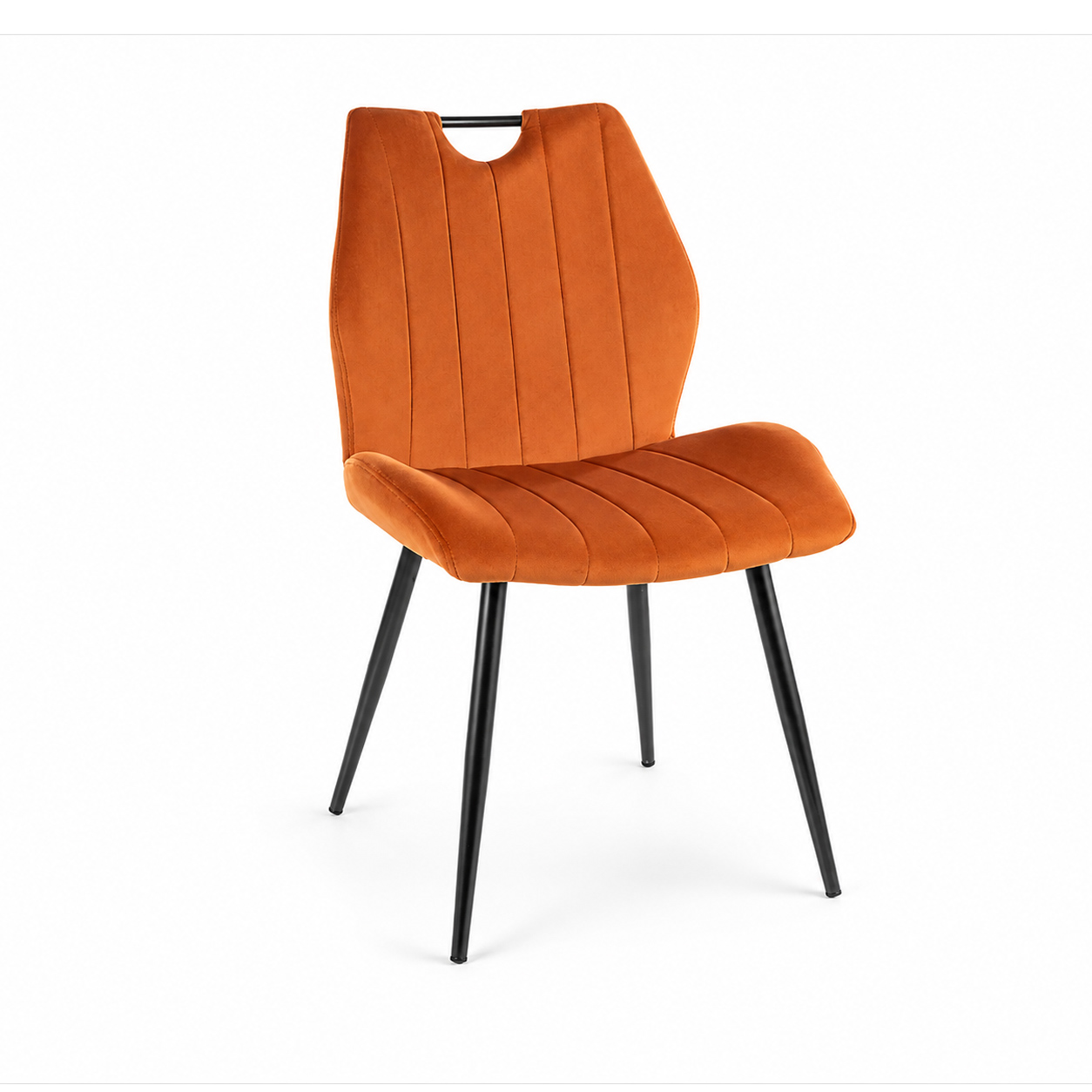 Стул SIGNAL ARCO Velvet Bluvel 4215 корица/черный