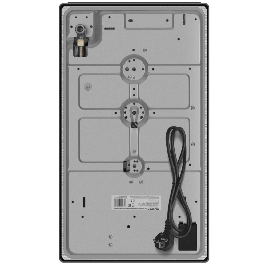 Варочная панель газовая MEFERI MGH302BK GLASS LIGHT
