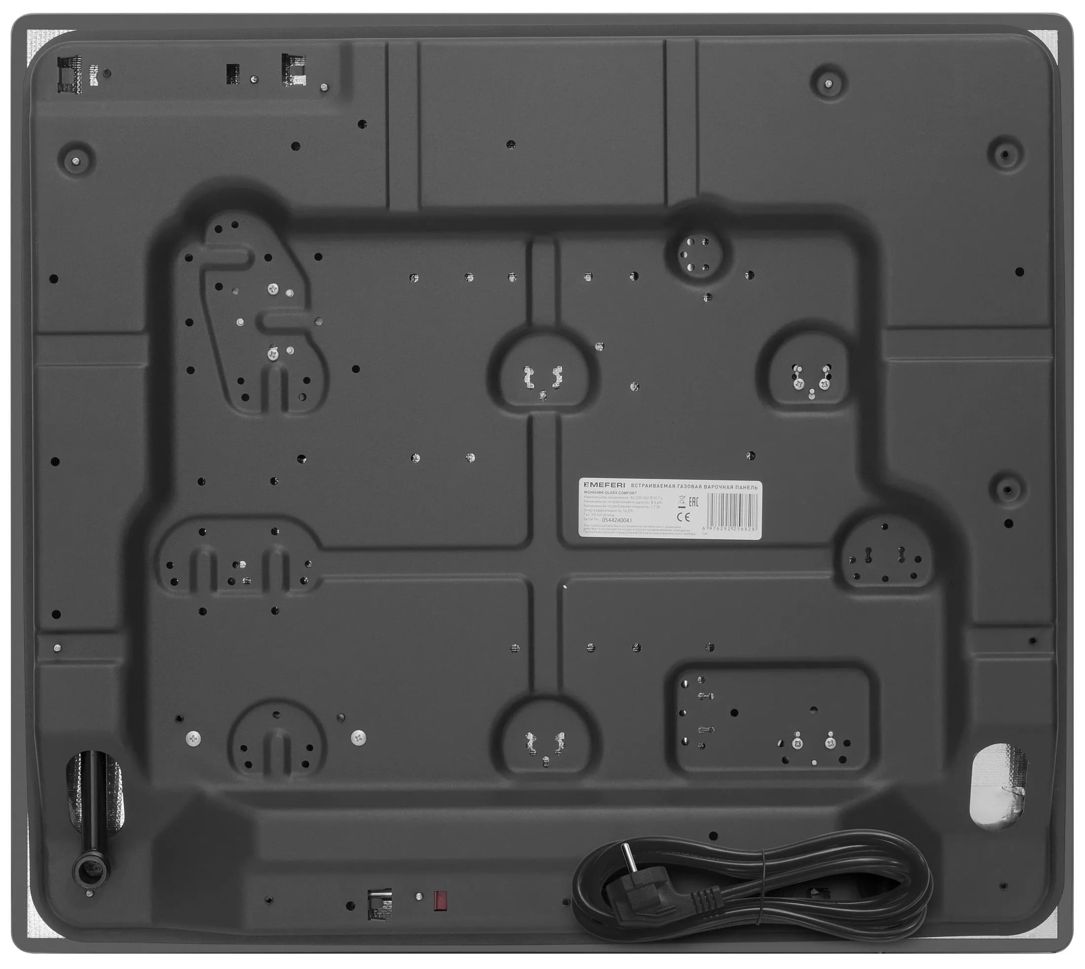Варочная панель газовая MEFERI MGH604BK GLASS COMFORT