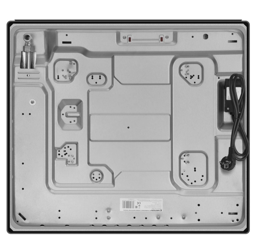 Варочная панель газовая MEFERI MGH604BK GLASS POWER