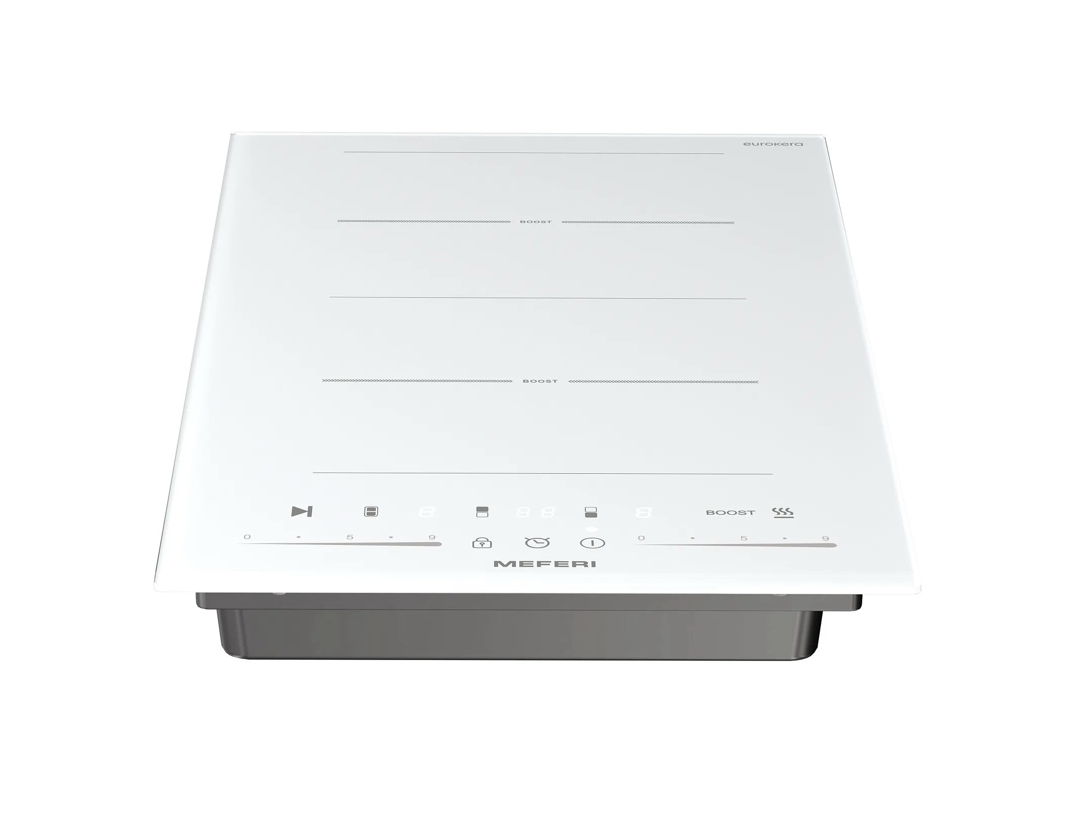 Варочная панель индукционная с инвертором MEFERI MIH302WH COMFORT PLUS