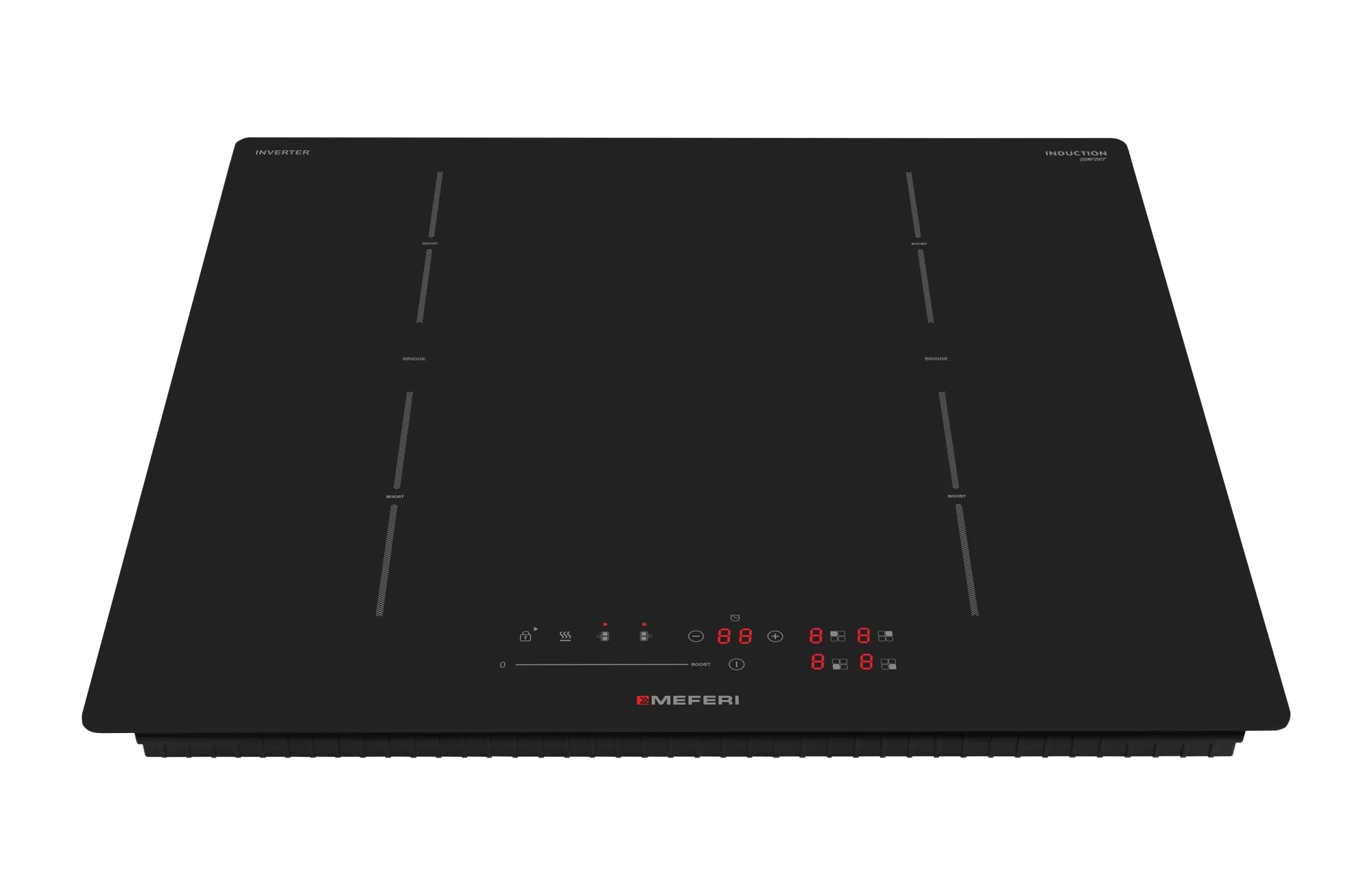 Варочная панель индукционная с инвертором MEFERI MIH604BK COMFORT