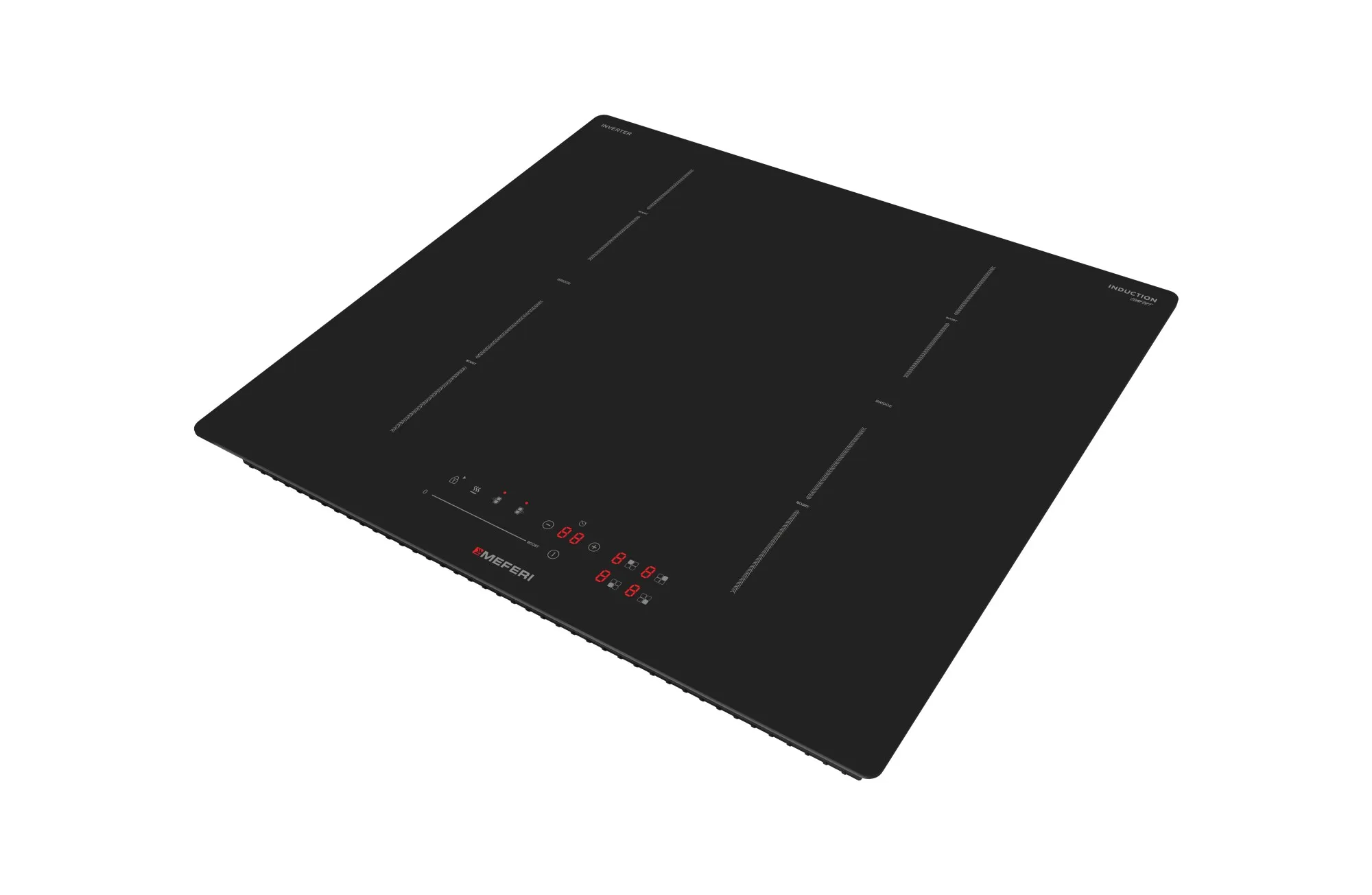 Варочная панель индукционная с инвертором MEFERI MIH604BK COMFORT
