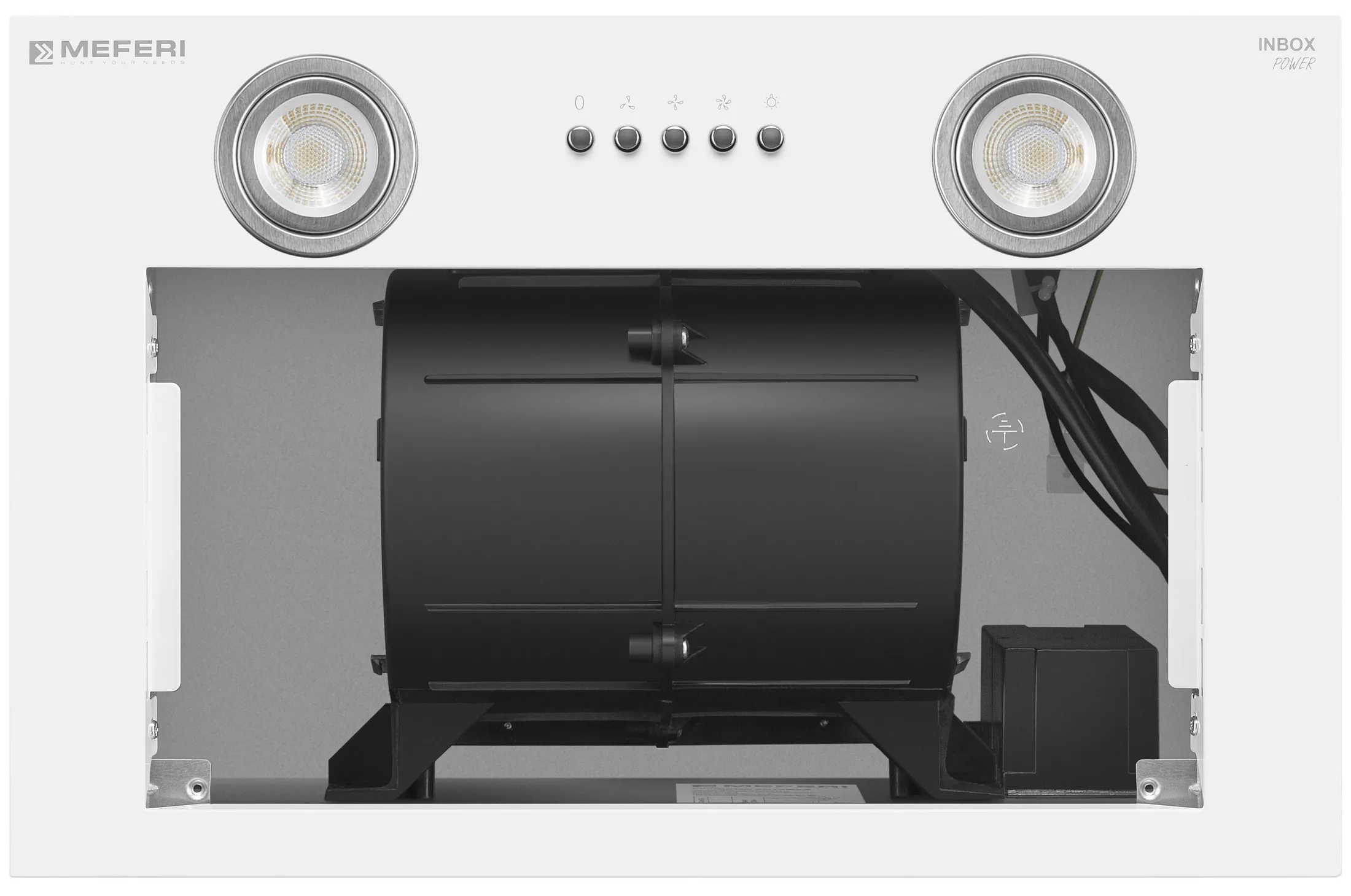 Вытяжка кухонная MEFERI INBOX45WH POWER