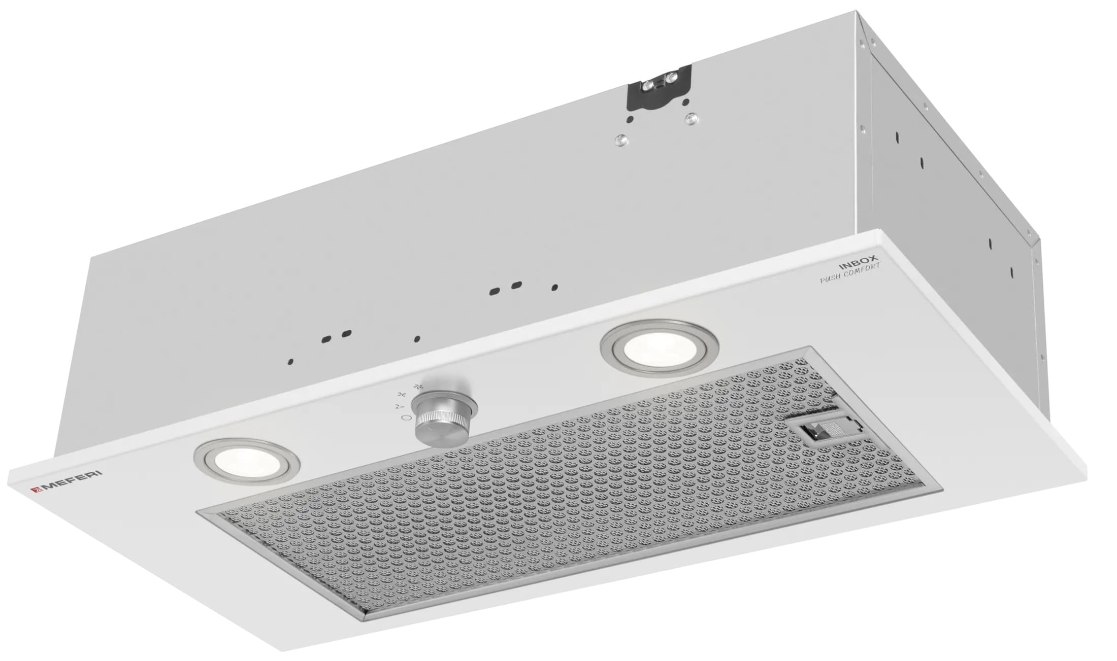 Вытяжка кухонная MEFERI INBOX60WH PUSH COMFORT
