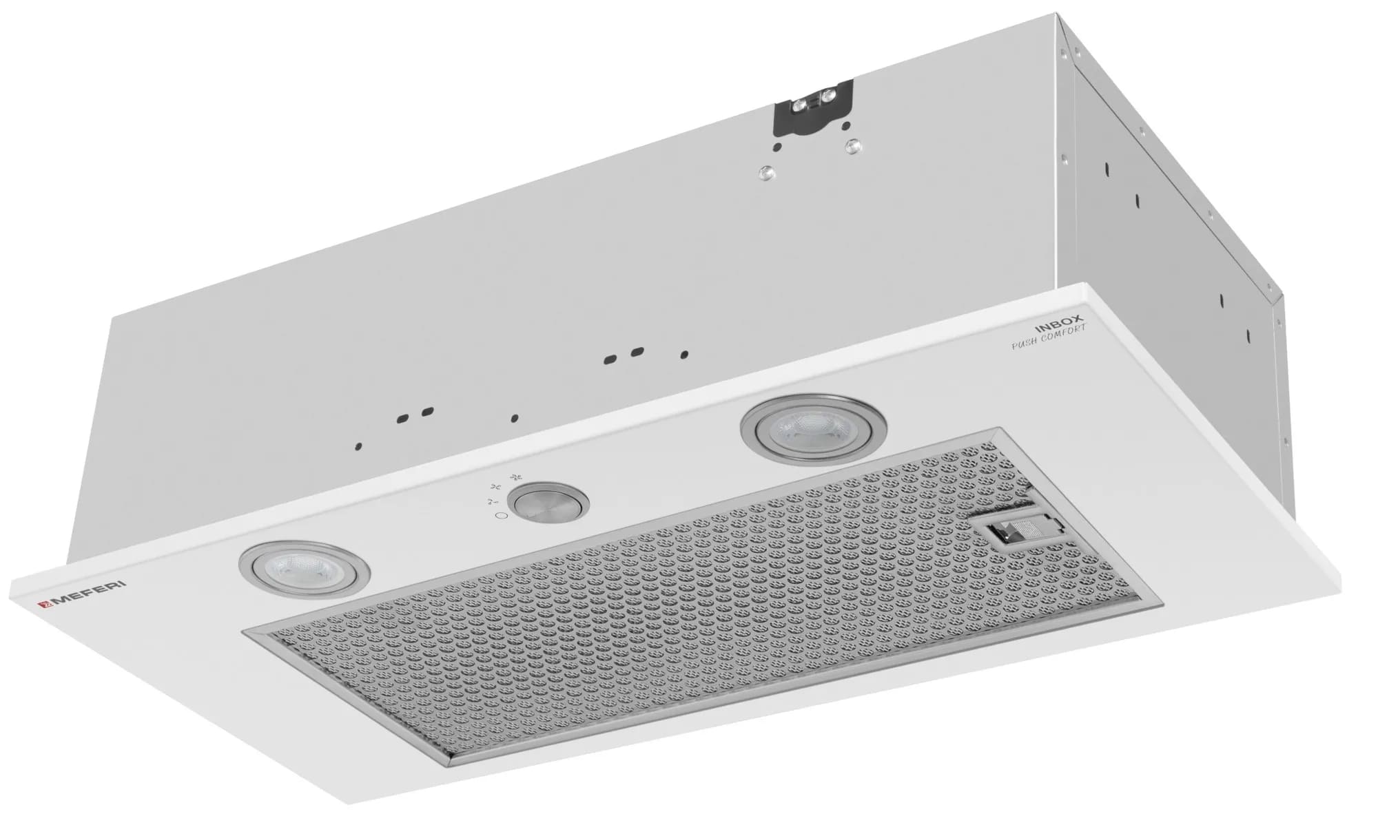 Вытяжка кухонная MEFERI INBOX60WH PUSH COMFORT