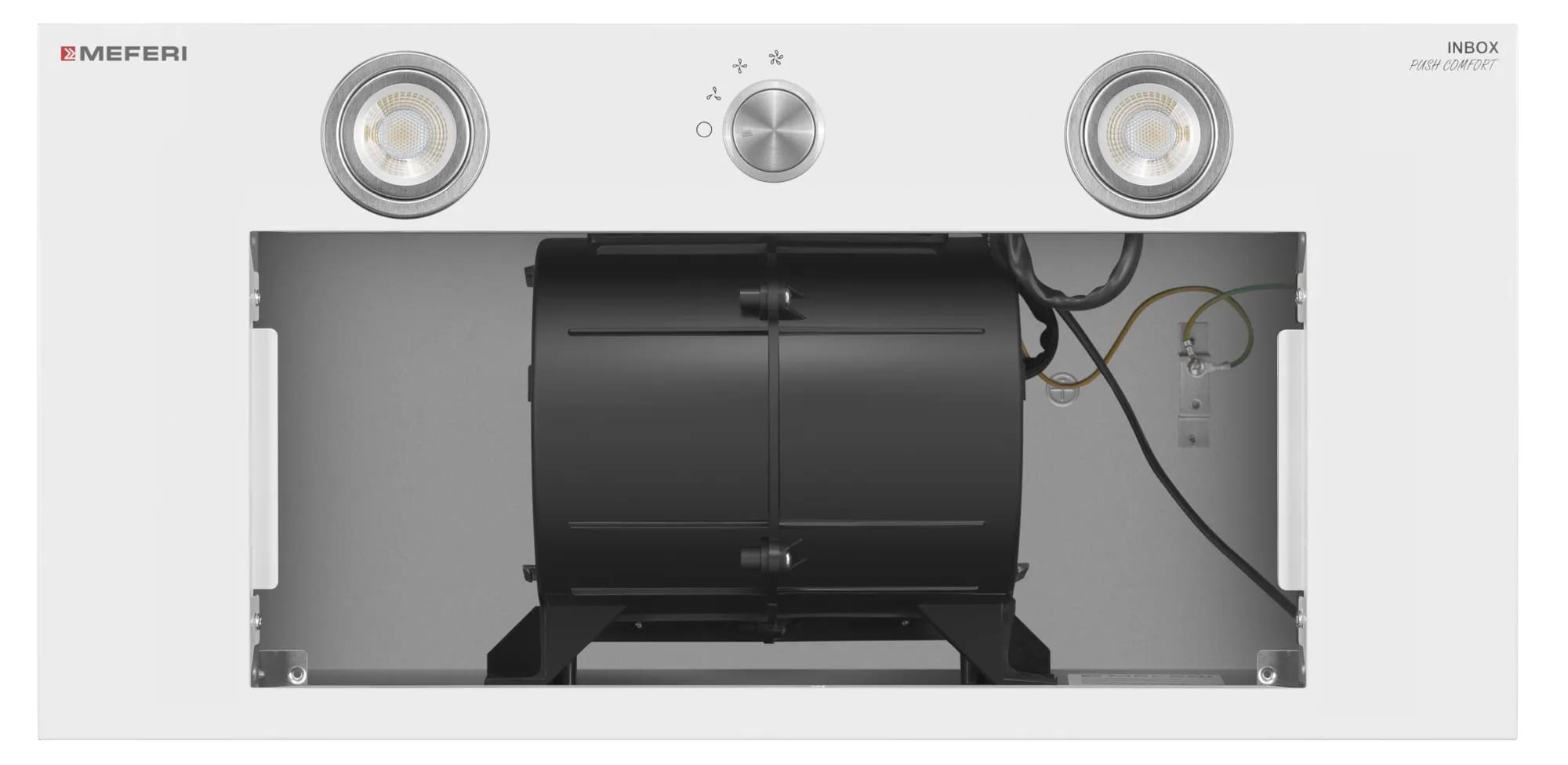 Вытяжка кухонная MEFERI INBOX60WH PUSH COMFORT