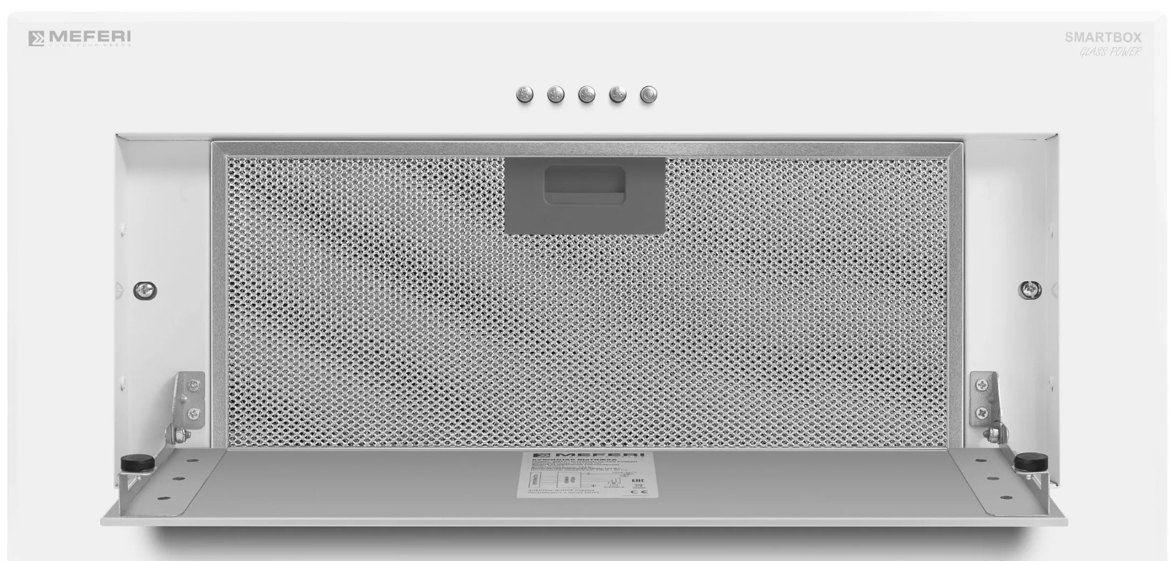 Вытяжка кухонная MEFERI SMARTBOX60WH GLASS POWER