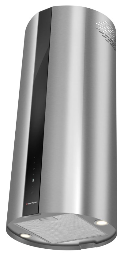 Вытяжка кухонная MEFERI TUBE40IX ISLA COMFORT PLUS