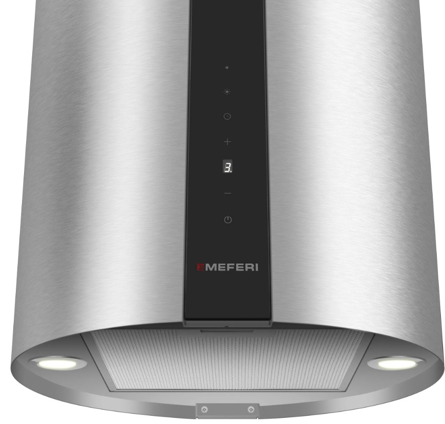 Вытяжка кухонная MEFERI TUBE40IX ISLA COMFORT PLUS