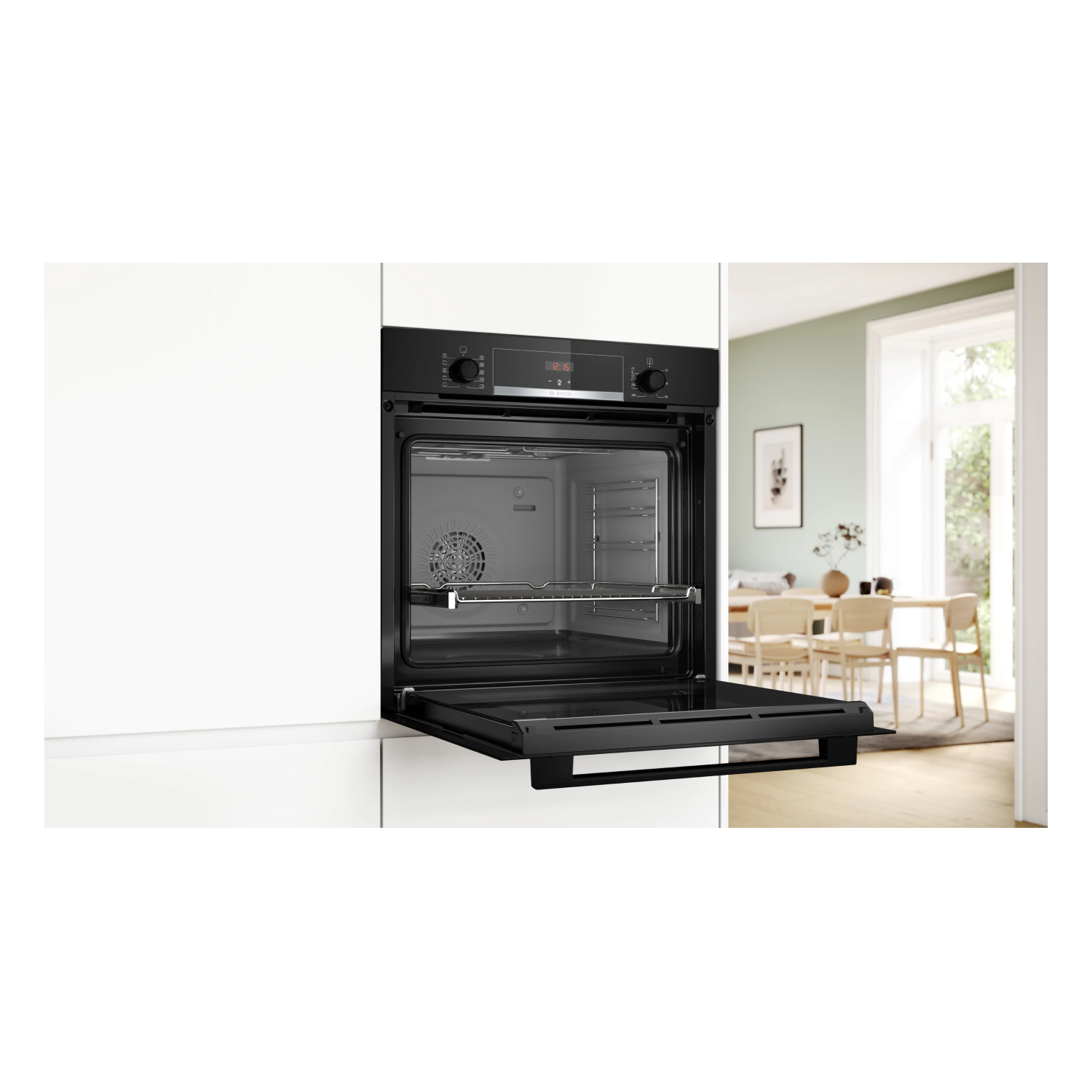 Электрический духовой шкаф Bosch HBA554EB3