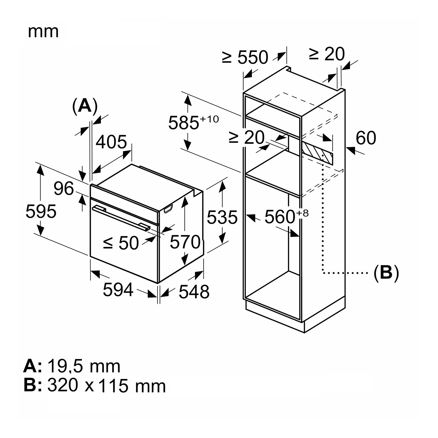 Электрический духовой шкаф Bosch HBG571EB4