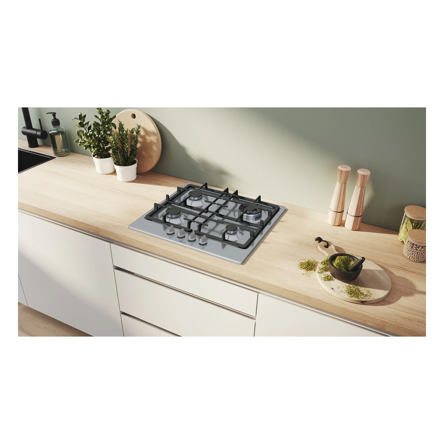 Газовая панель Bosch PGH6B5K90R