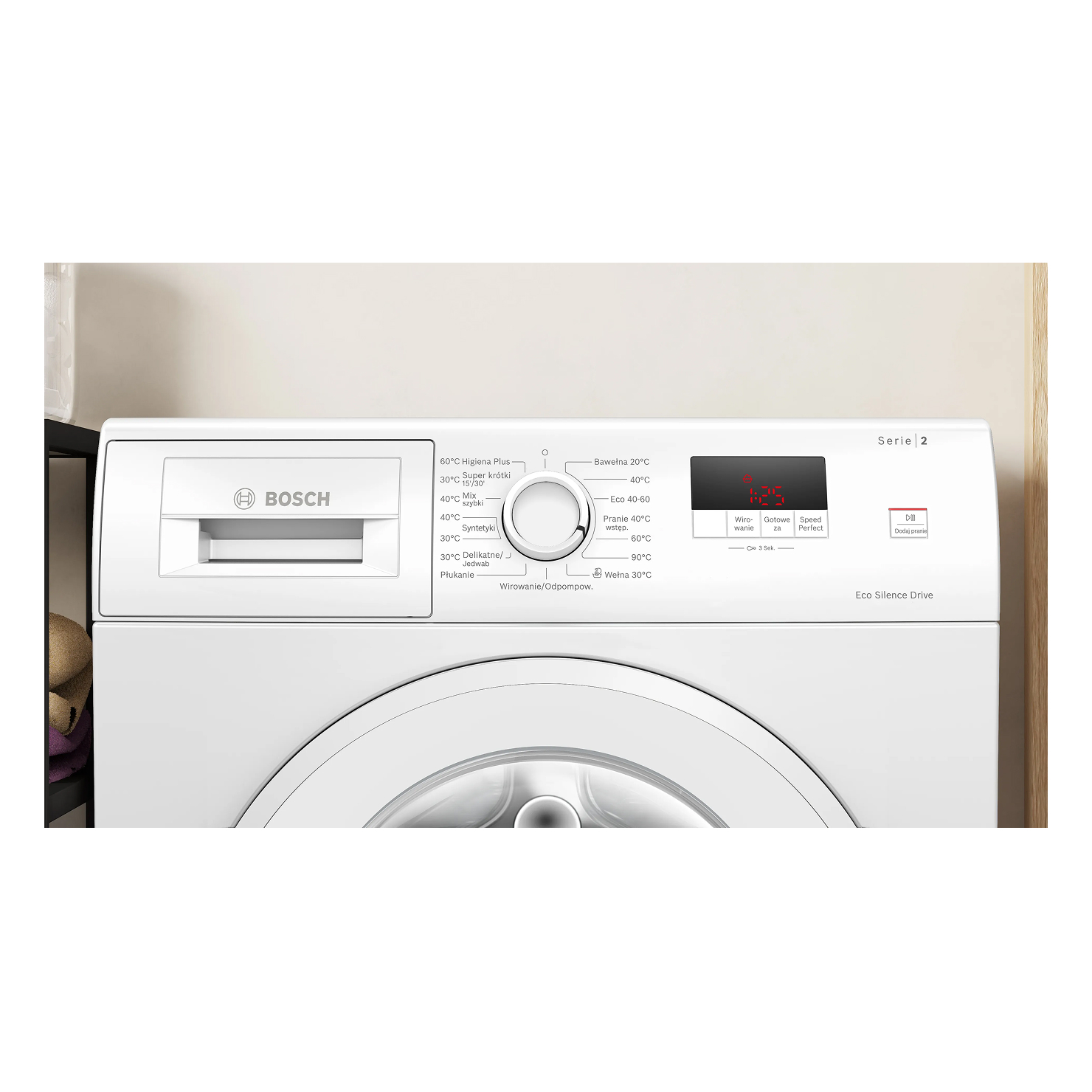 Стиральная машина с фронтальной загрузкой Bosch WGE02201PL