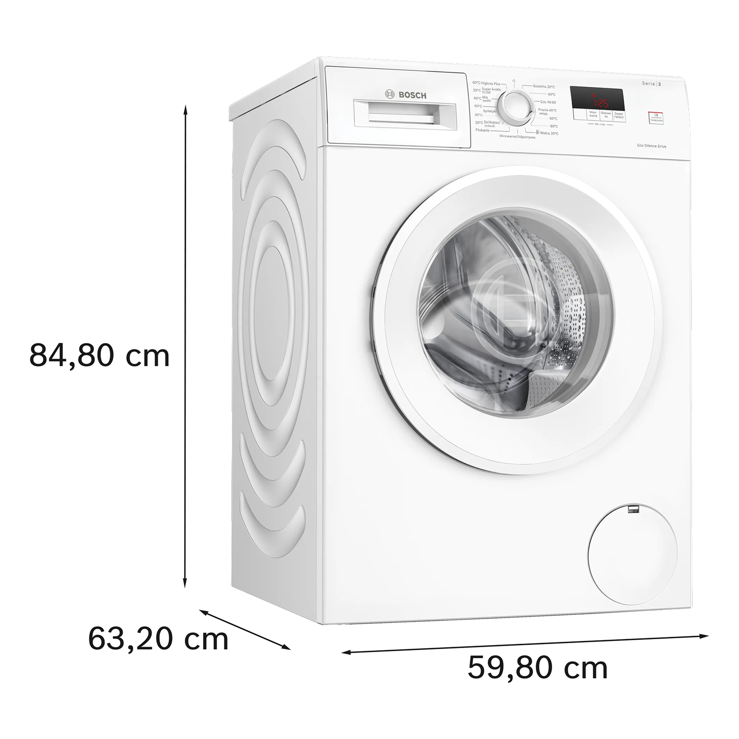 Стиральная машина с фронтальной загрузкой Bosch WGE02201PL