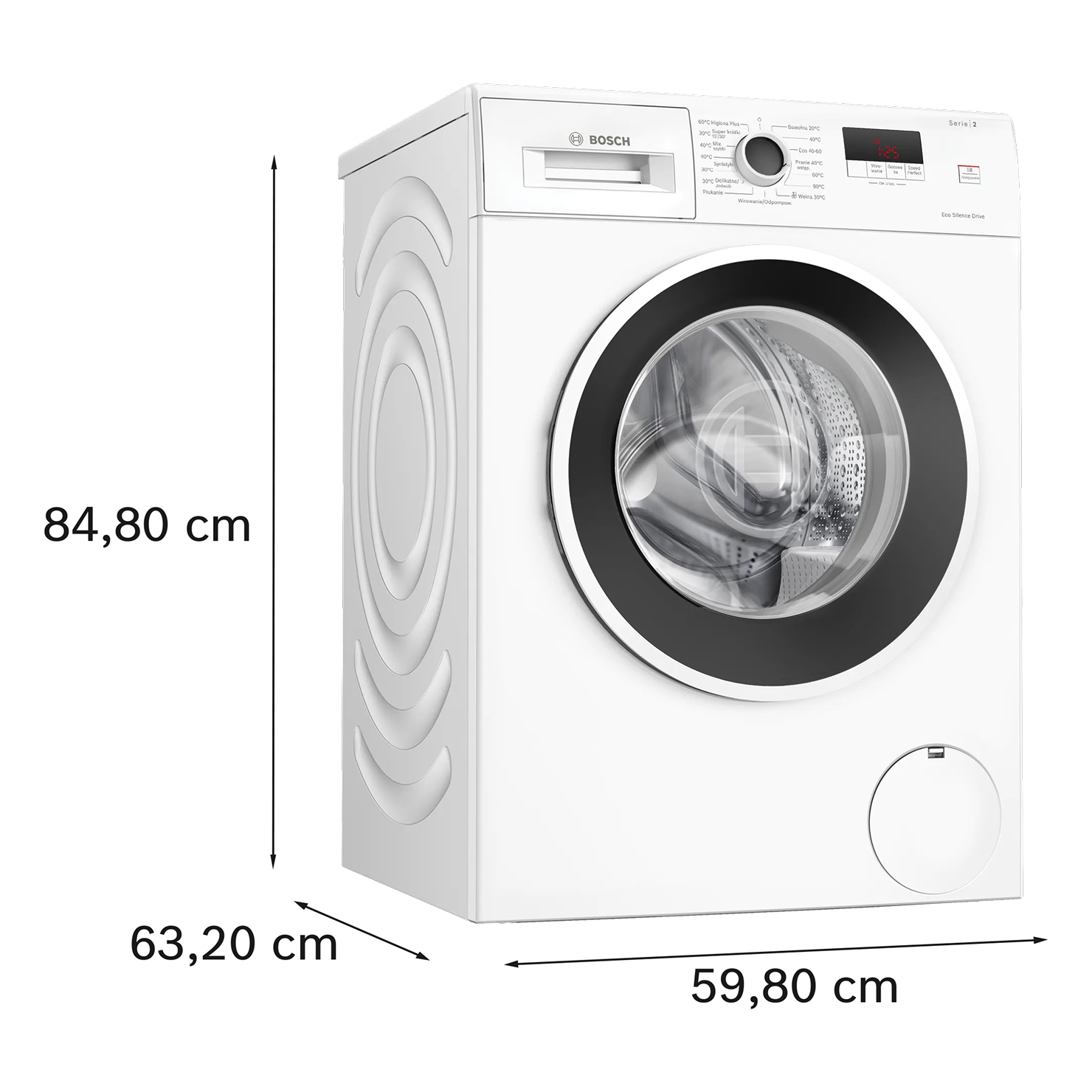 Стиральная машина с фронтальной загрузкой Bosch WGE02209PL