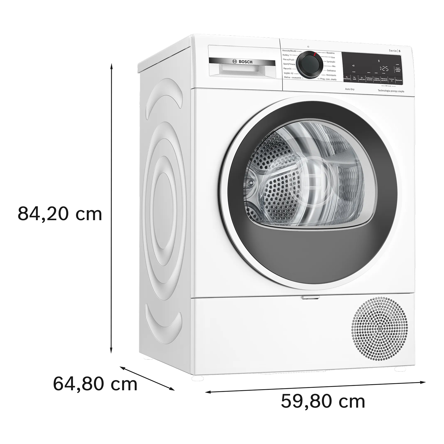 Сушильная машина Bosch WQG1417GPL