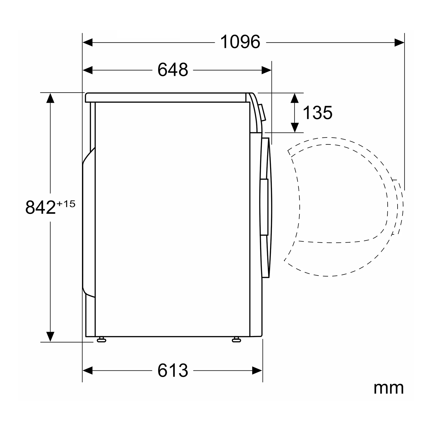 Сушильная машина Bosch WQG145APPL