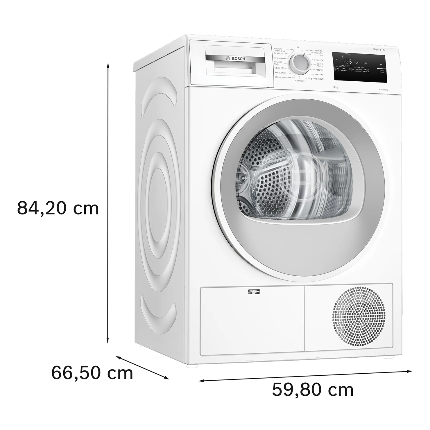 Сушильная машина Bosch WTH86277PL