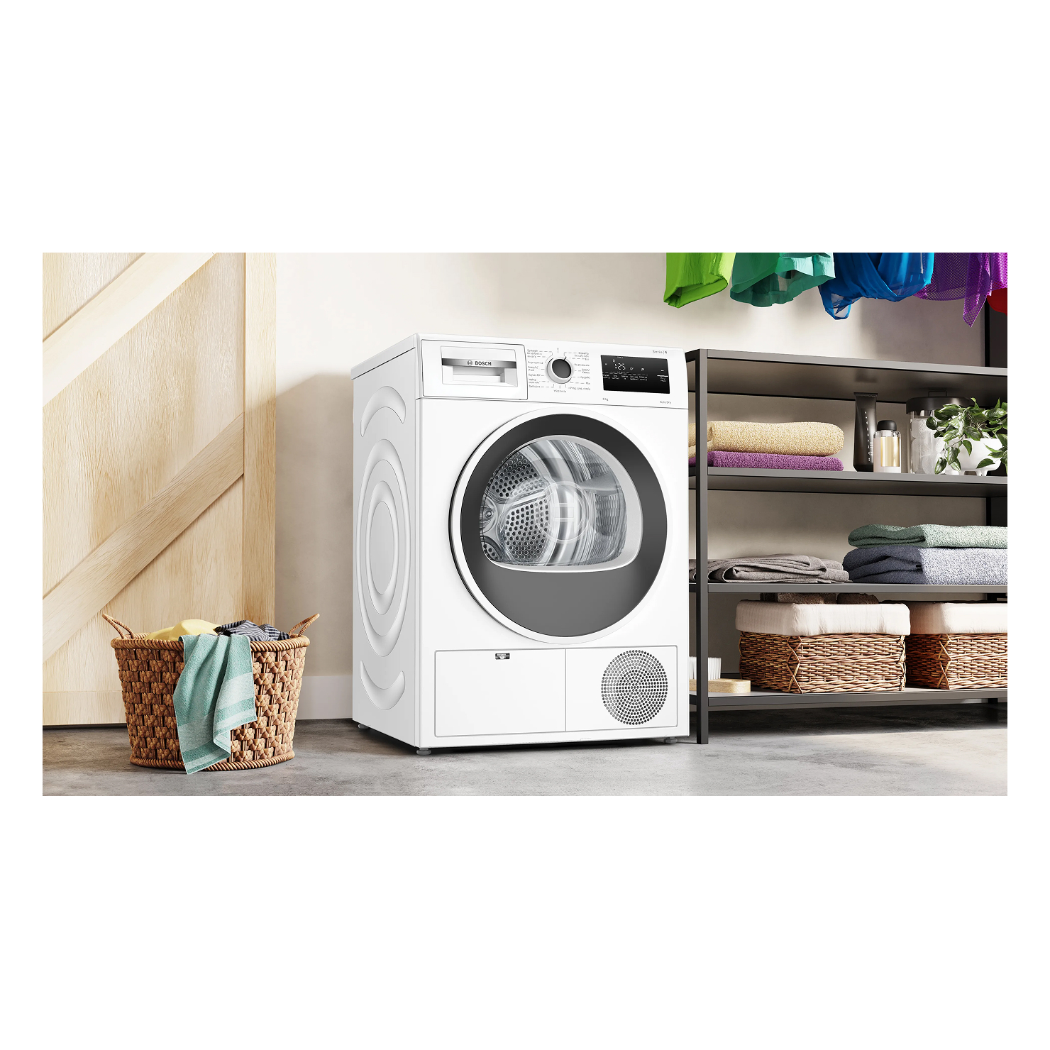 Сушильная машина Bosch WTH8627GPL