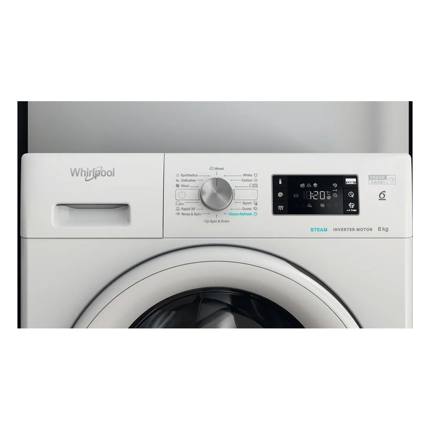 Стиральная машина с фронтальной загрузкой Whirlpool FFB 8258 WV EE