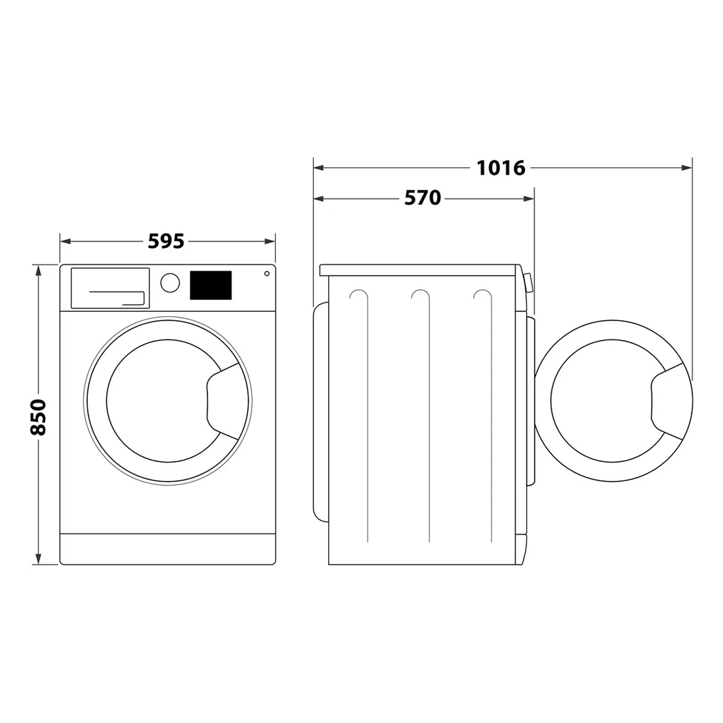 Стирально-сушильная машина Whirlpool FFWDB 964489 SBSV EE