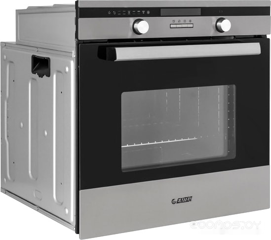 Духовой шкаф Exiteq EXO-403 (черный/нержавеющая сталь)