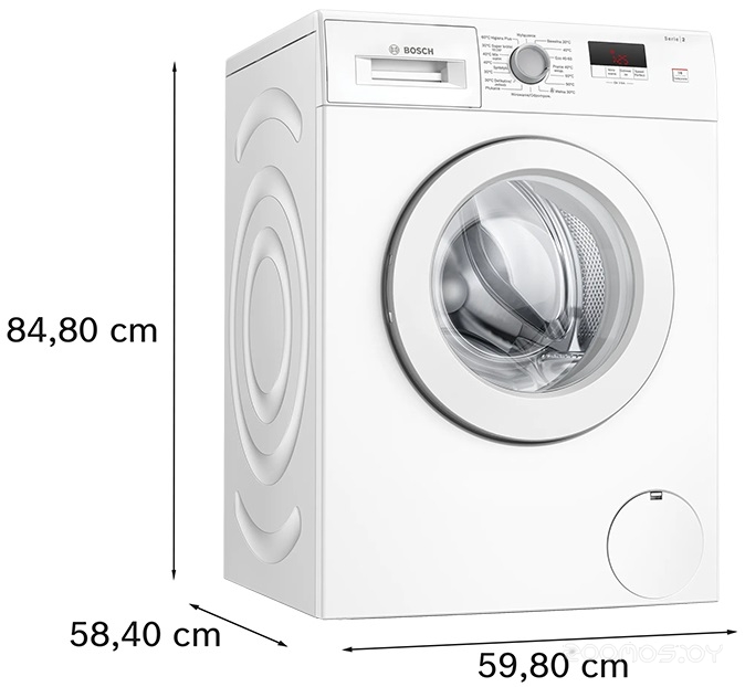 Bosch Serie 2 WAJ2407KPL