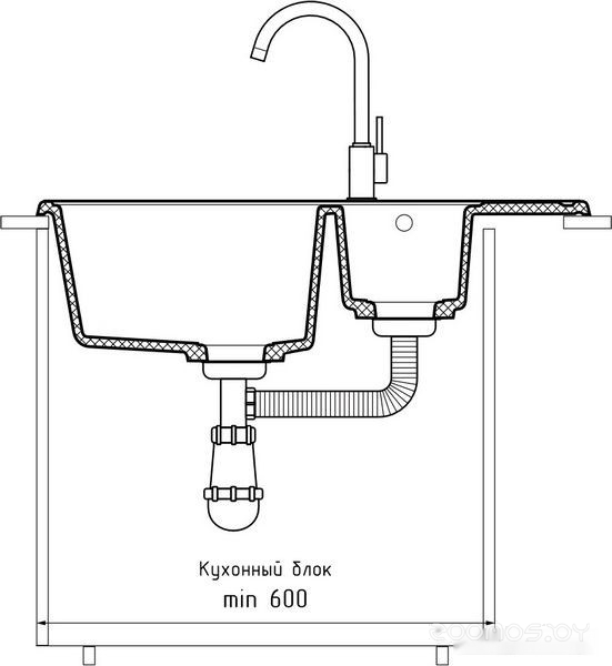 GranFest QUARZ Z-21K (темно-серый)