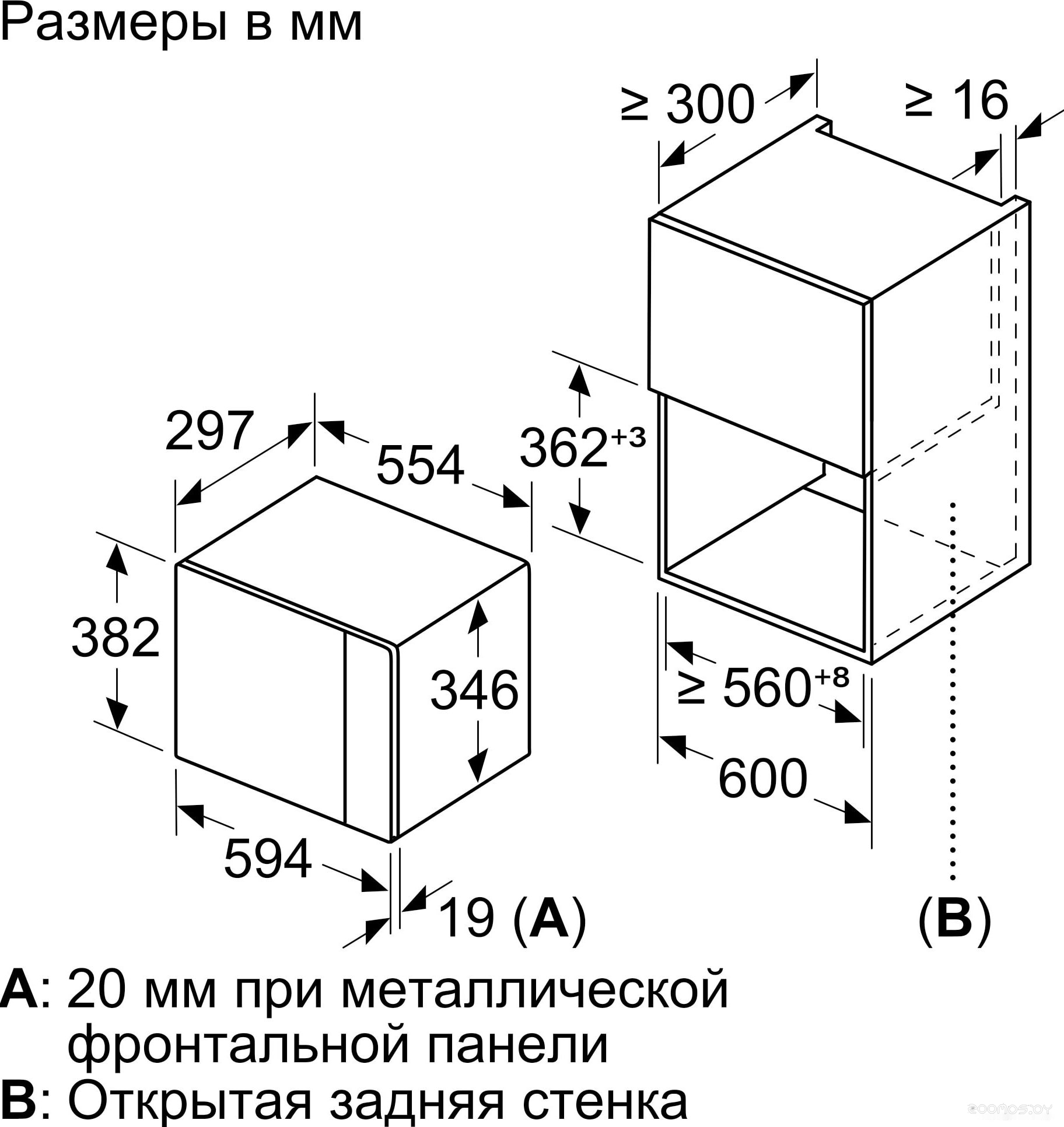Микроволновая печь Bosch BFL520MB0