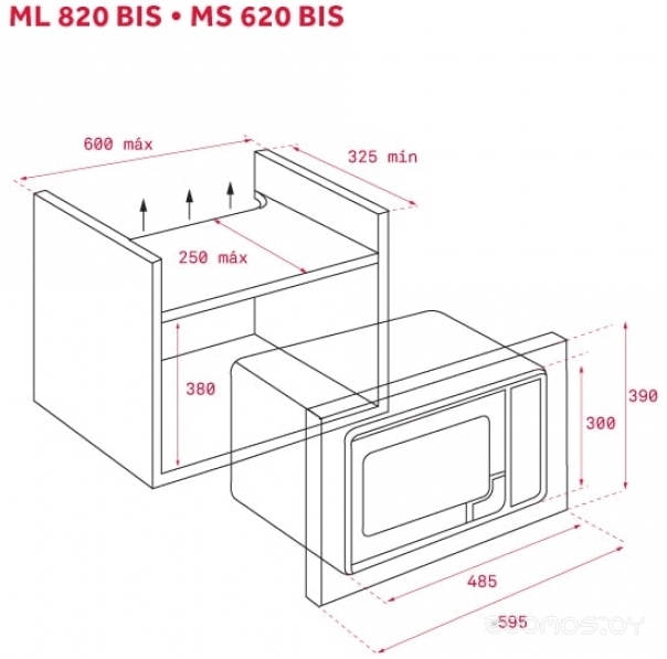 Микроволновая печь Teka MS 620 BIS